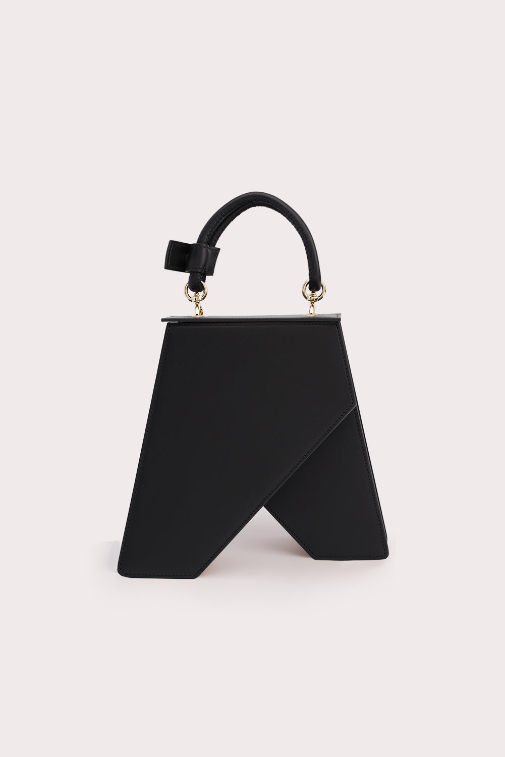 Trapezoid Tapo Bag in Black-1