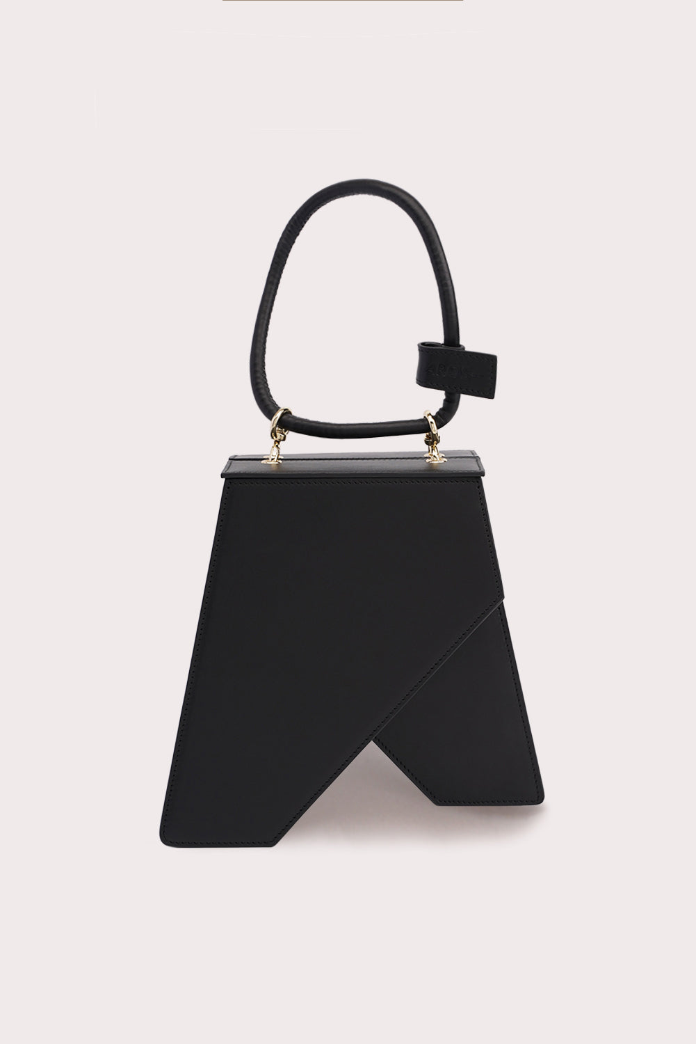 Trapezoid Tapo Bag in Black-2