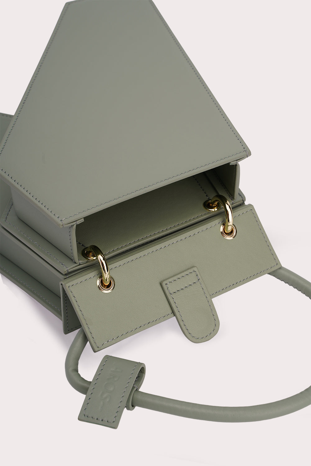 Trapezoid Tapo Bag in Matcha Green-3