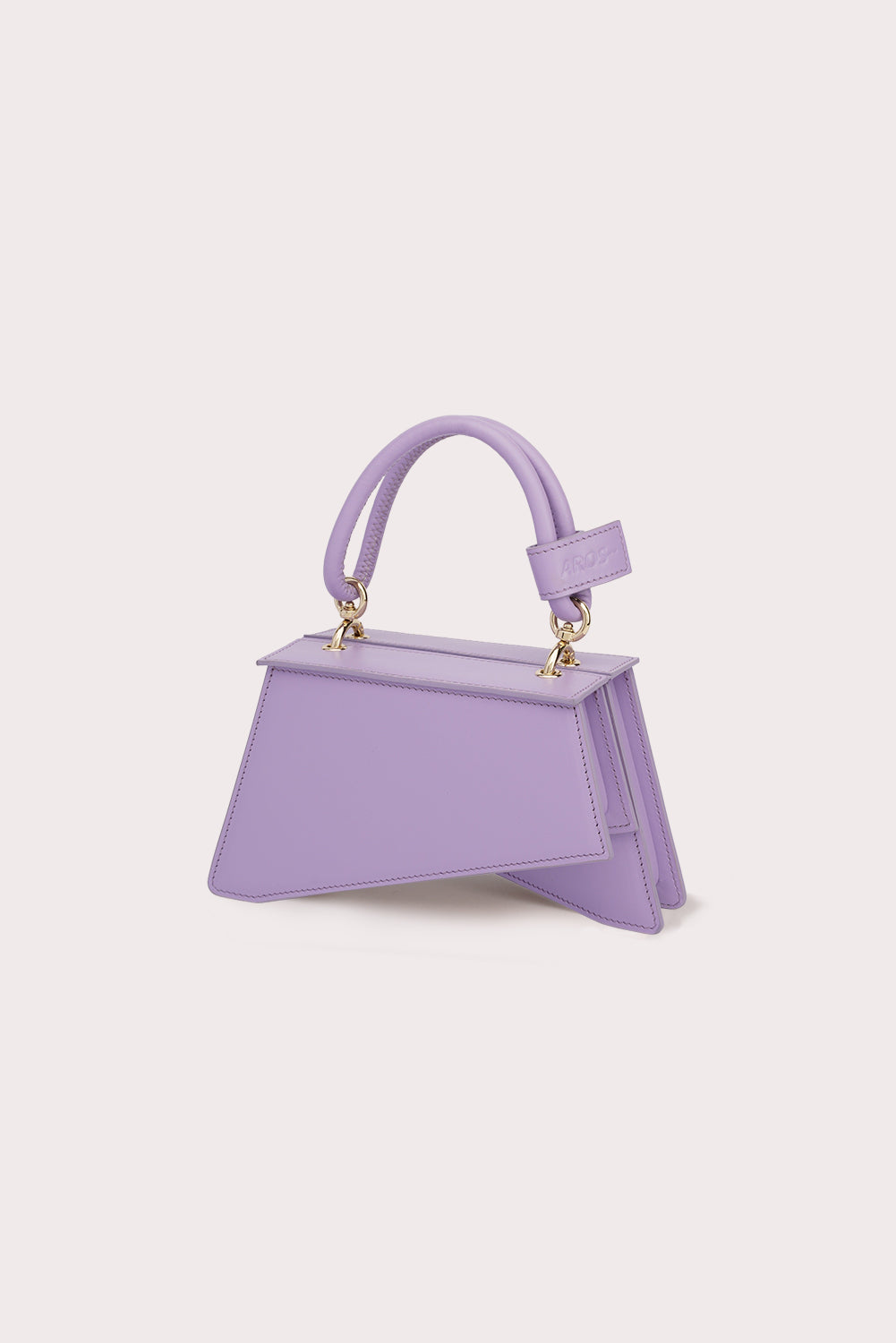 Mini Trapezoid Tapo Bag in Lilac - Aros