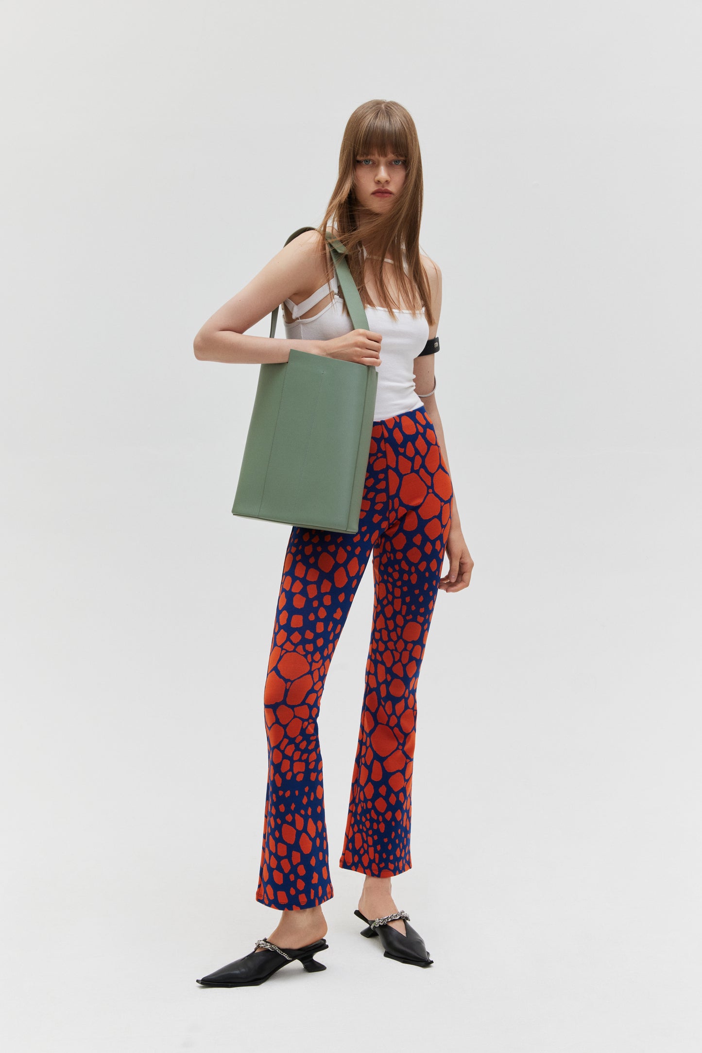 Odd-Tote Bag in Matcha Green