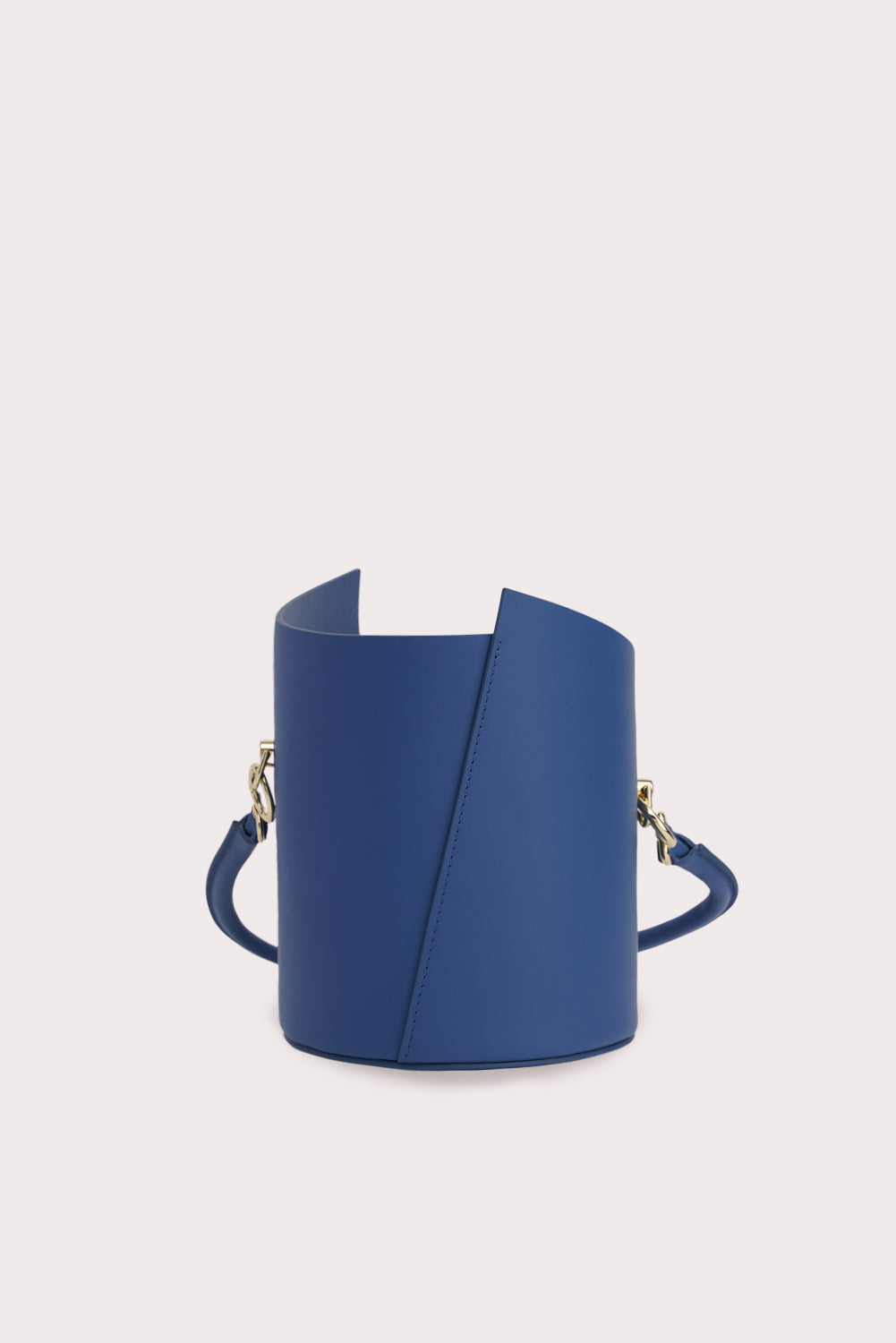 Curved Handle Birkie Bag in BLue - Aros