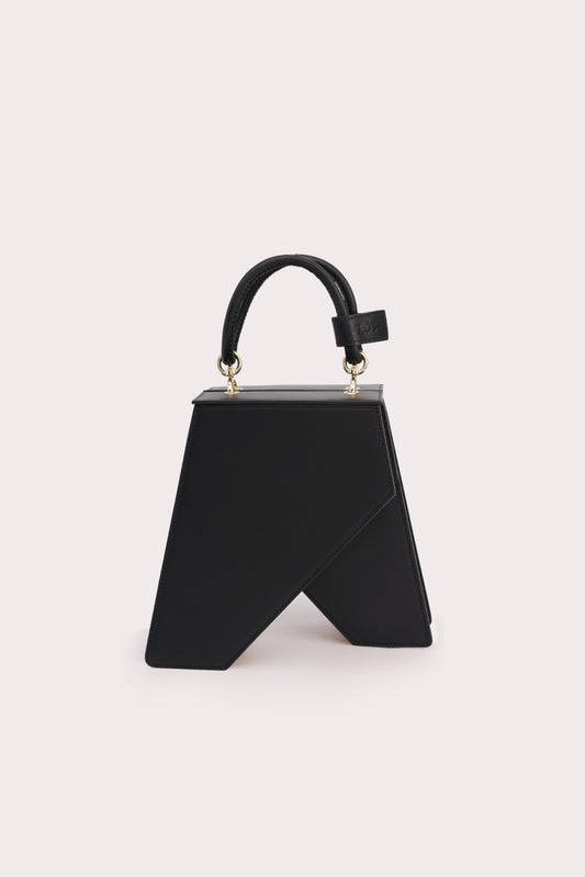 Trapezoid Tapo Bag in Black