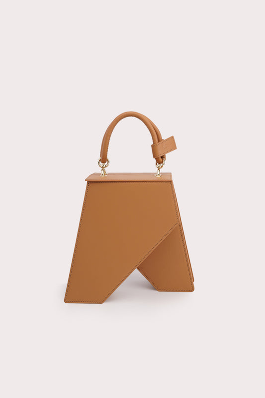 Trapezoid Tapo Bag in caramel
