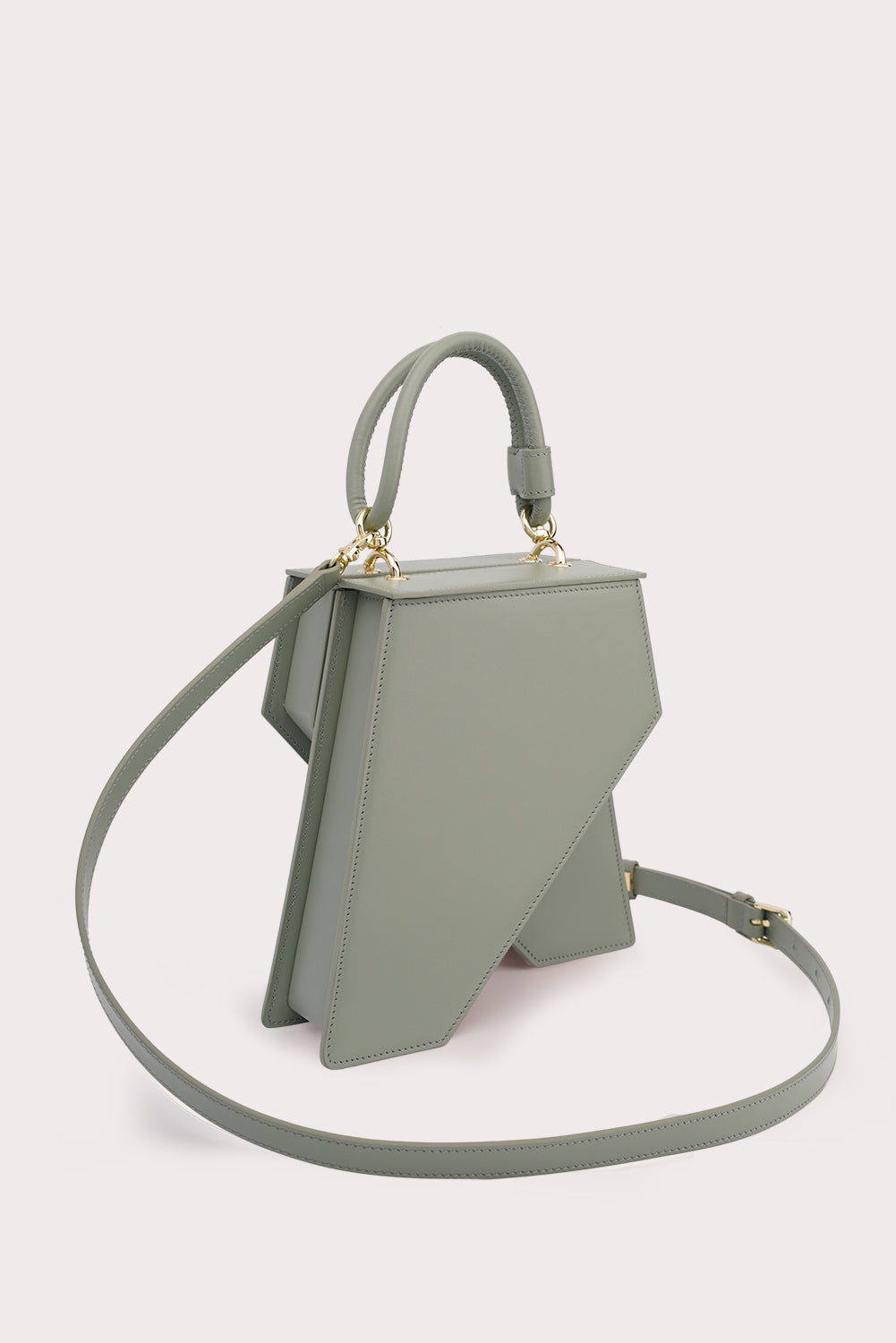Trapezoid Tapo Bag in Matcha Green-4