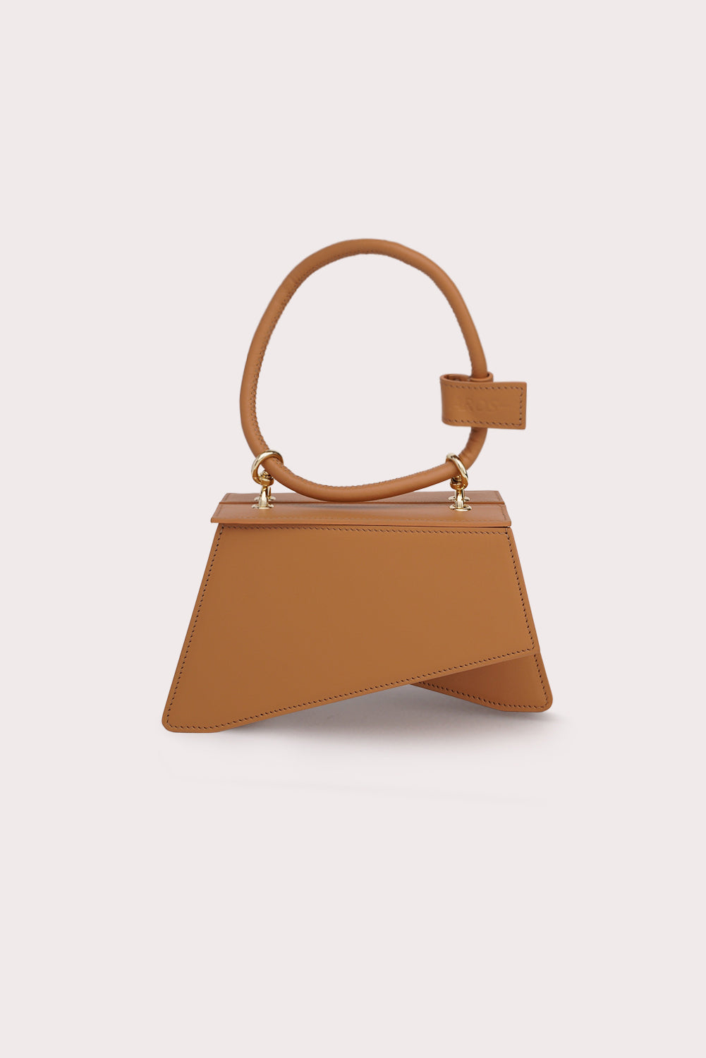 Mini Trapezoid Tapo Bag in Caramel - Aros