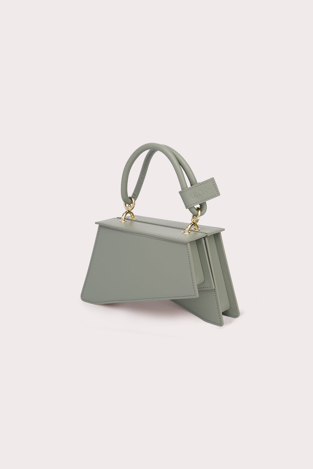 Mini Trapezoid Tapo Bag in Matcha Green - Aros