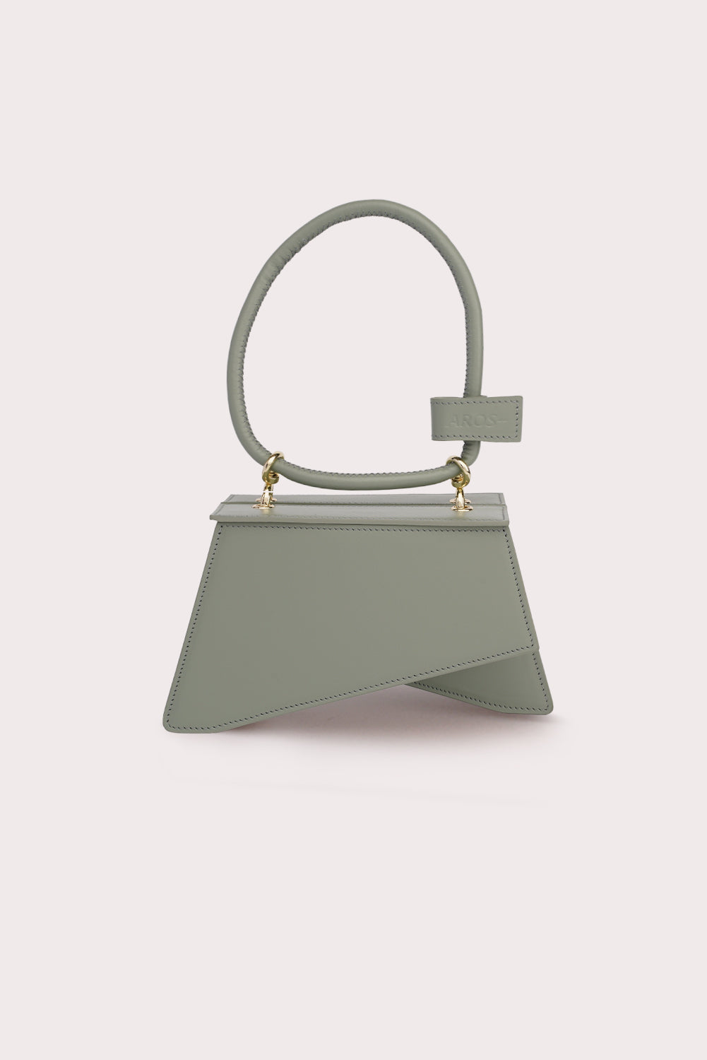 Mini Trapezoid Tapo Bag in Matcha Green - Aros