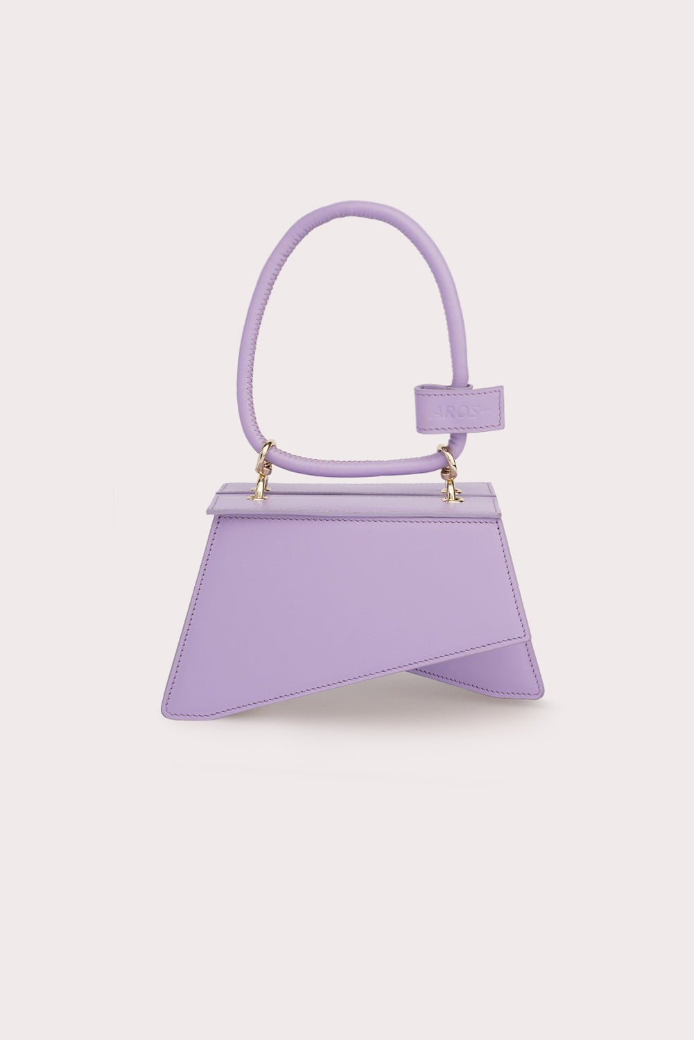 Mini Trapezoid Tapo Bag in Lilac - Aros