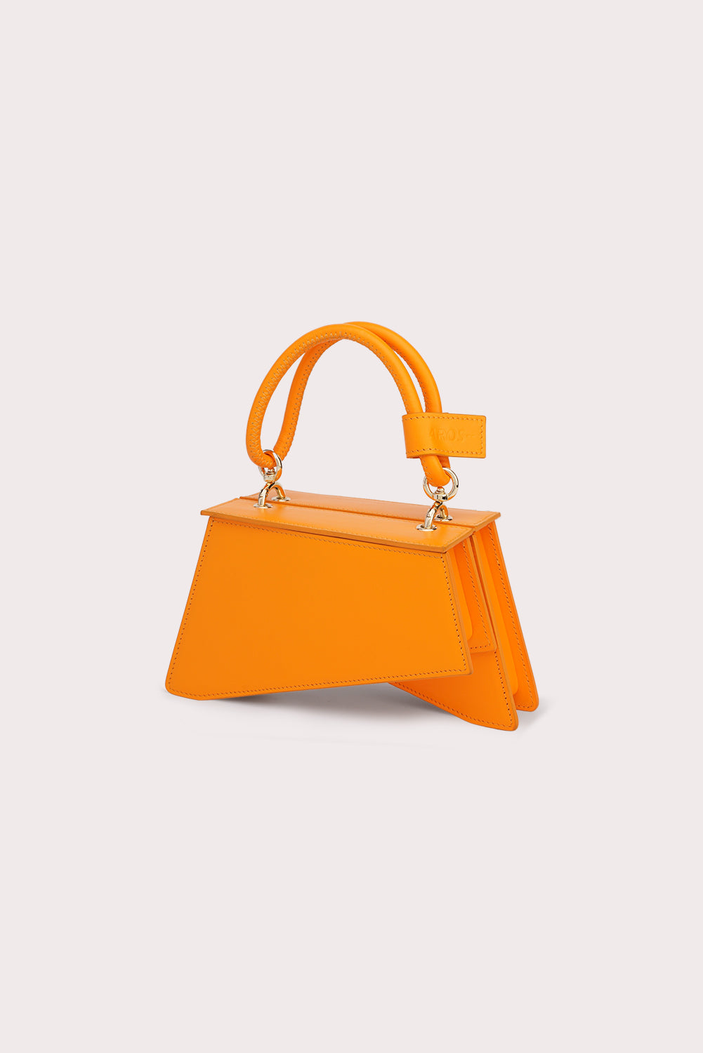 Mini Trapezoid Tapo Bag in Mango Orange – Aros