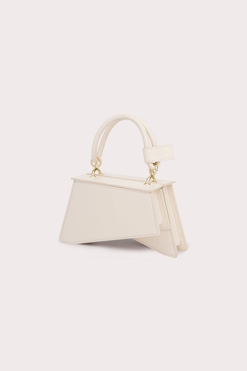 Mini Trapezoid Tapo Bag in Creamy White - Aros