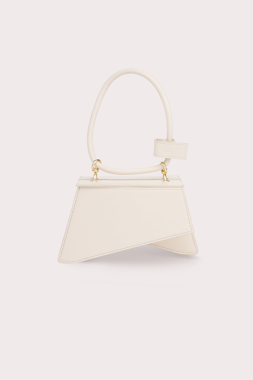 Mini Trapezoid Tapo Bag in Creamy White - Aros
