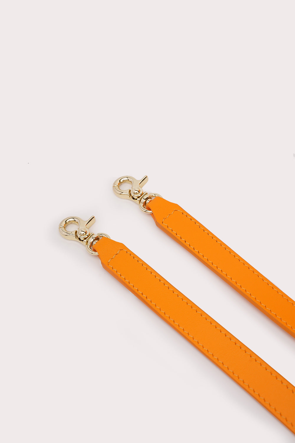 Curved Handle Birkie Bag in Orange - Aros